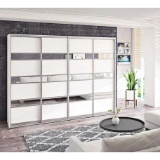 Sliding wardrobe 3.8 m "Model 4" four-door